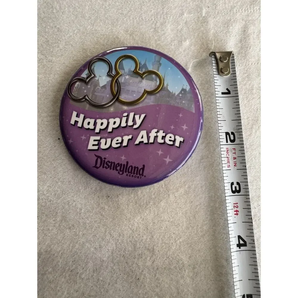 Disney Disneyland Resort Just Graduated! Button Pin 3